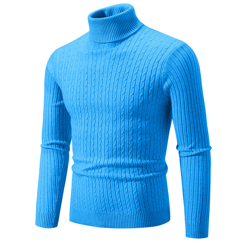 Herren Rollkragenpullover aus komfortabler Strickqualität ModeGeist