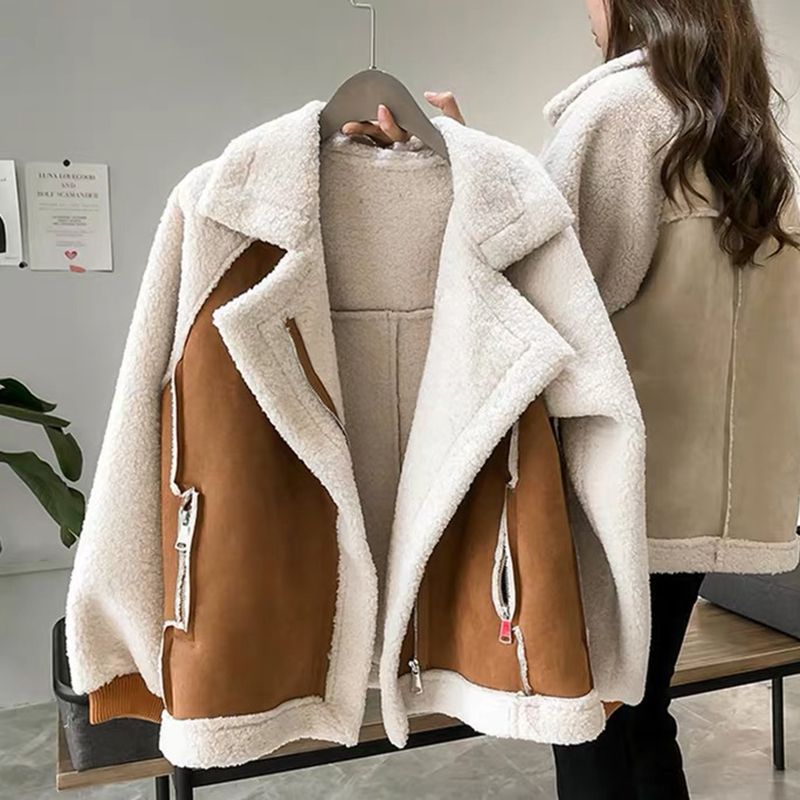 ModeGeist | Overgrößed Plüschjacke