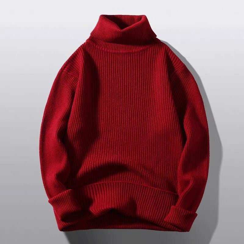 Damen modischer Rollkragenpullover aus weichem Strick ModeGeist