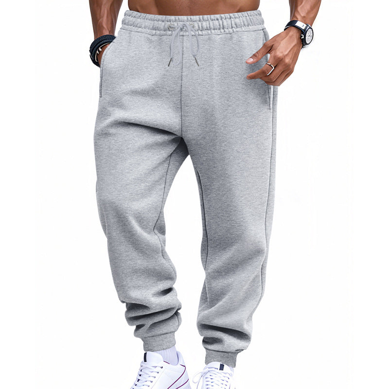 Herren modische Jogginghose mit elastischem Bund und seitlichen Taschen ModeGeist