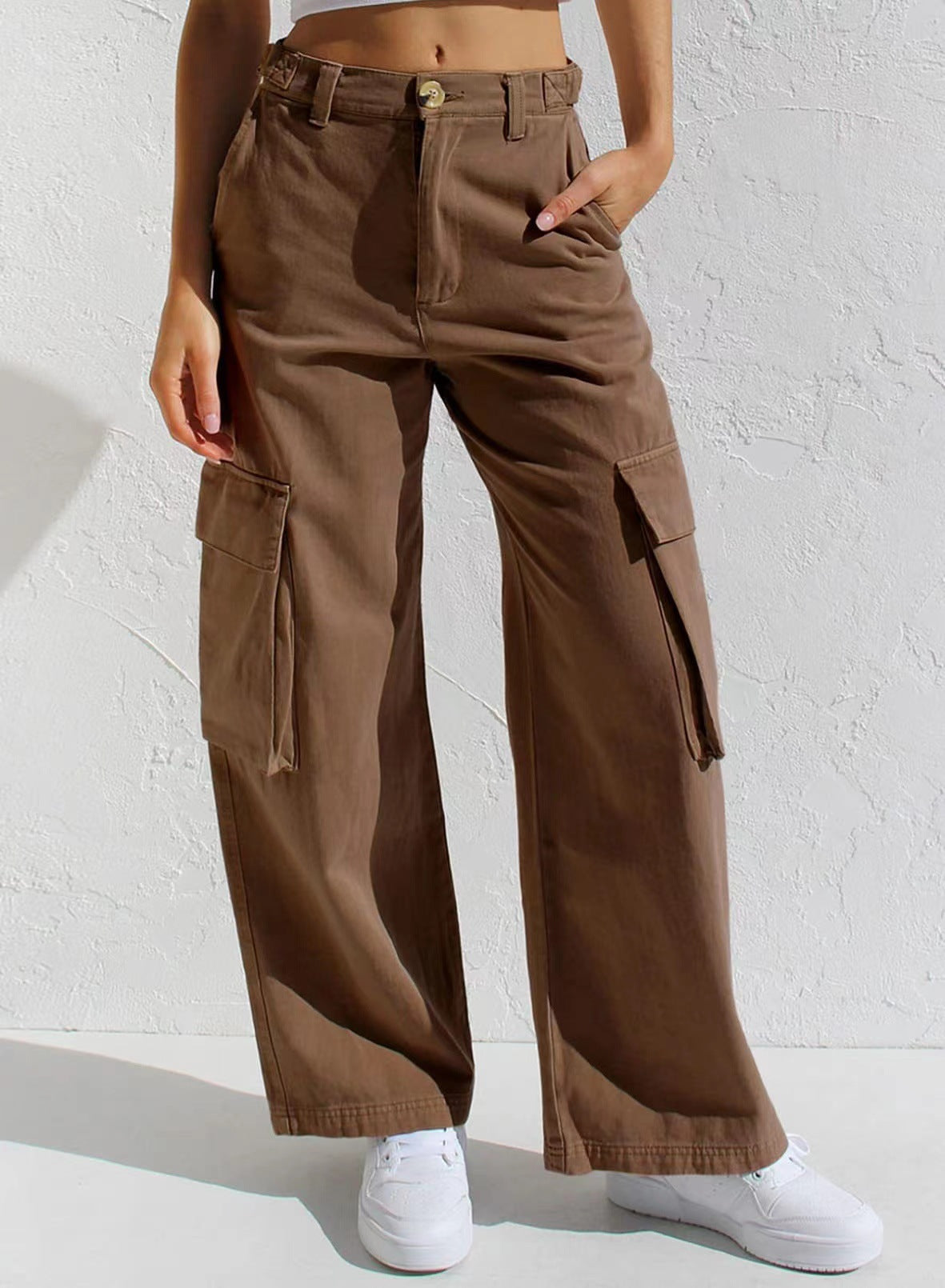 Damen Utility-Hose im Cargo-Stil ModeGeist