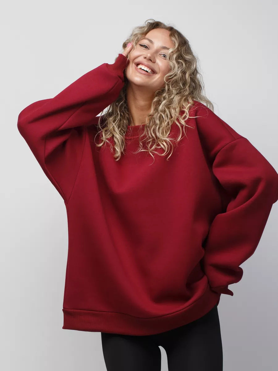 Damen oversized Komfort-Sweatshirt ModeGeist