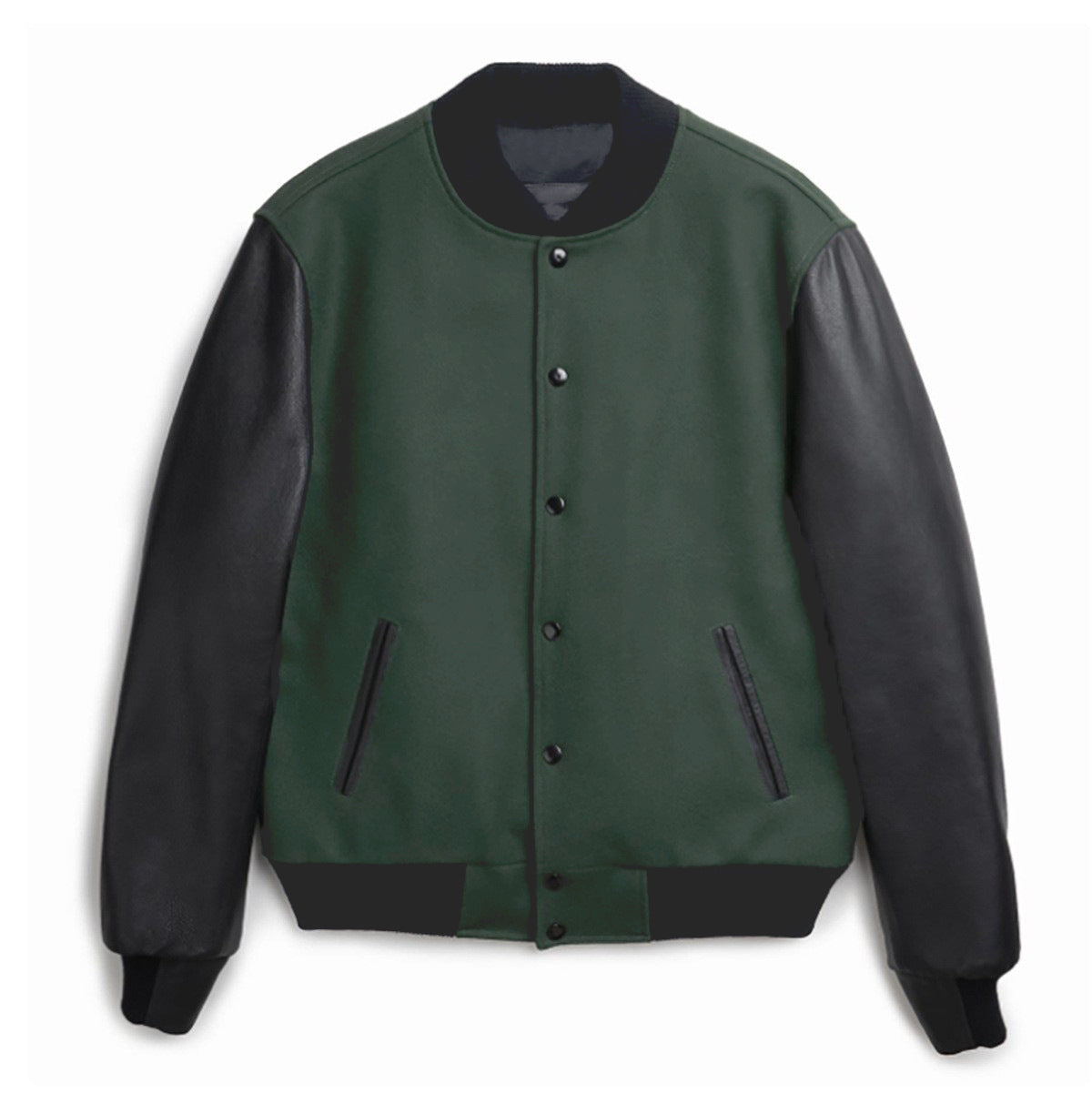 Damen trendige Baseballjacke mit ärmeln und praktischen Eingrifftaschen ModeGeist