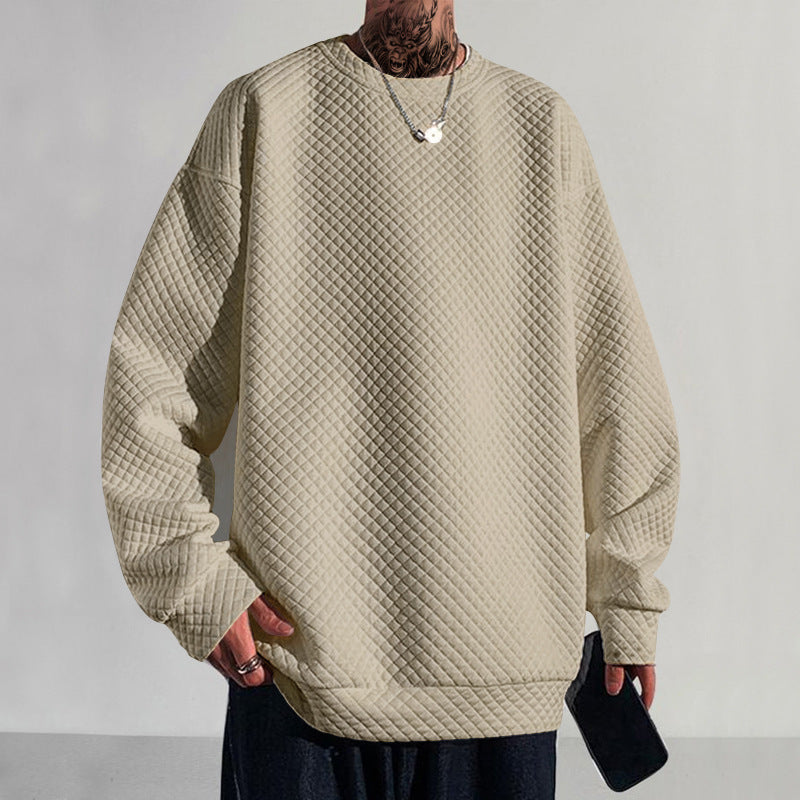 Herren Sweatshirt mit strukturiertem Design ModeGeist