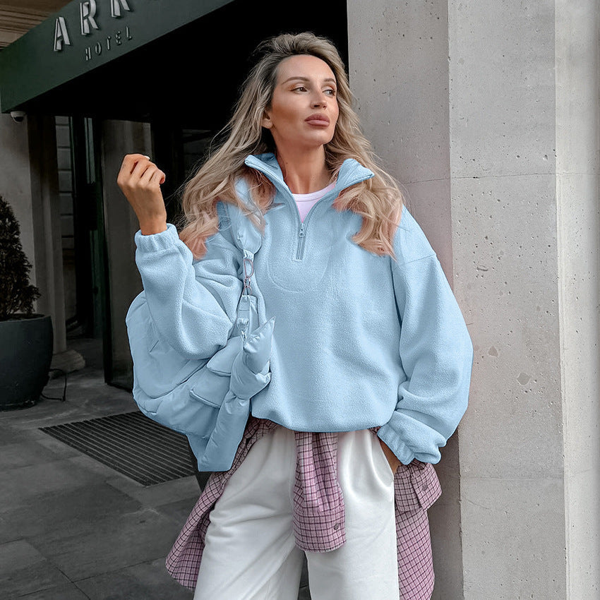 Damen Fleece Pullover ModeGeist