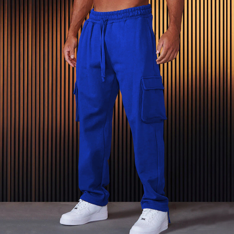 Herren Cargo-Jogginghose mit verstellbarem Bund und praktischen Seitentaschen ModeGeist