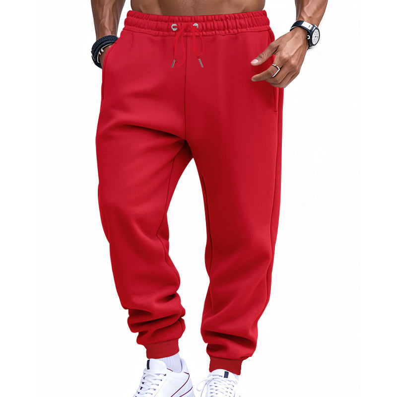 Herren modische Jogginghose mit elastischem Bund und seitlichen Taschen ModeGeist