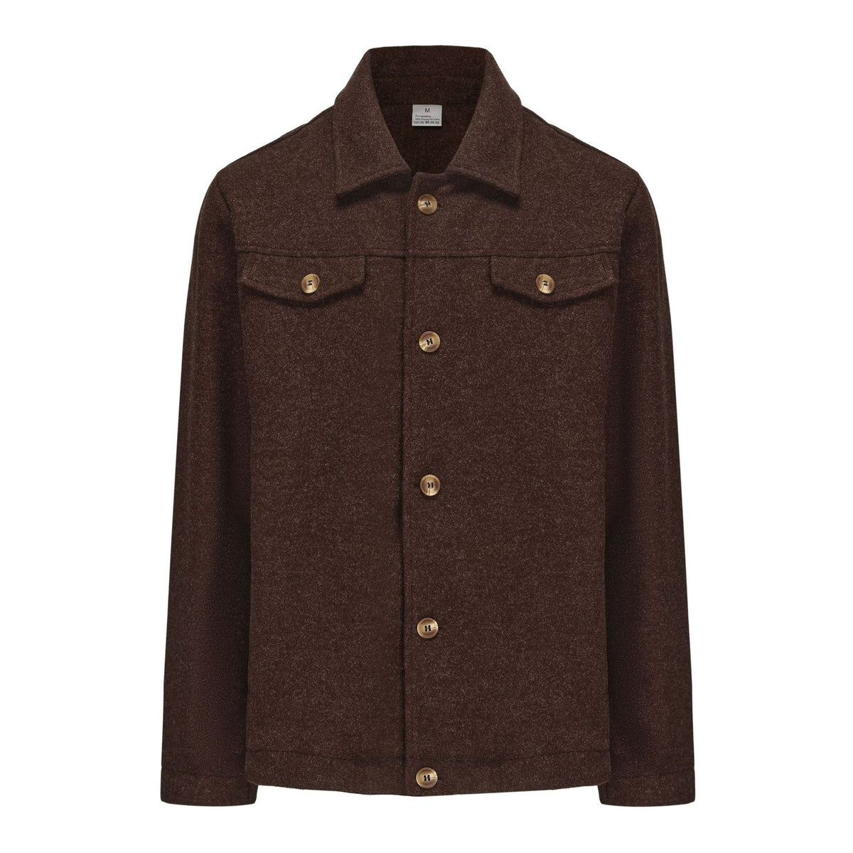 Herren lässige Fleecejacke mit strukturiertem Innenfutter ModeGeist