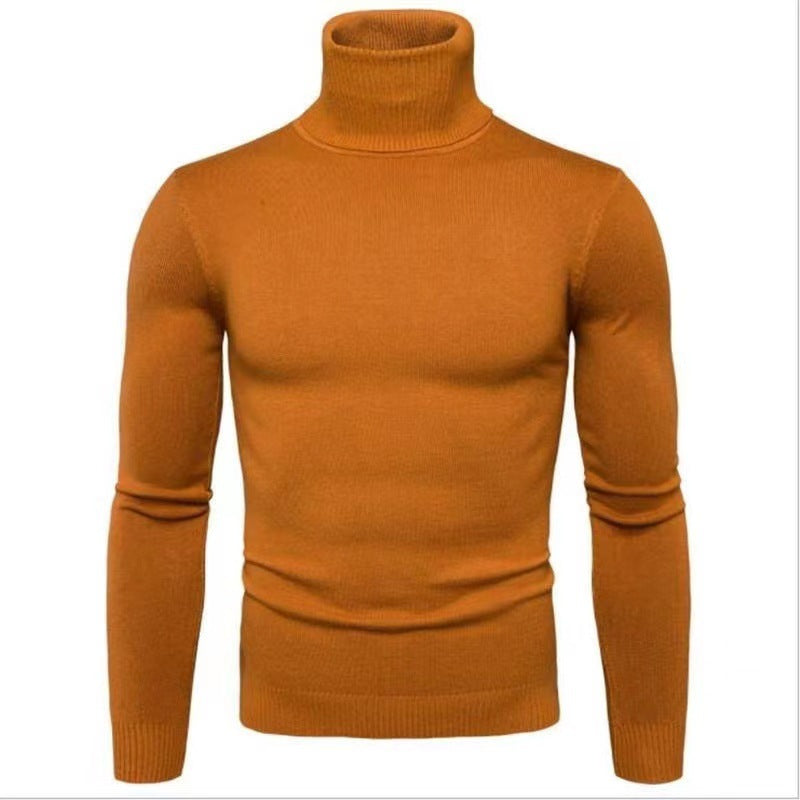 Herren Rollkragenpullover aus hochwertiger Baumwolle ModeGeist