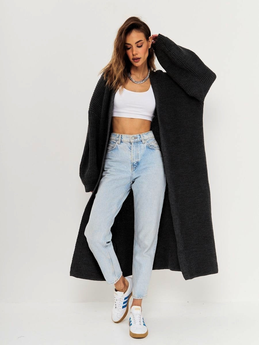 Damen lässige Strickjacke ModeGeist