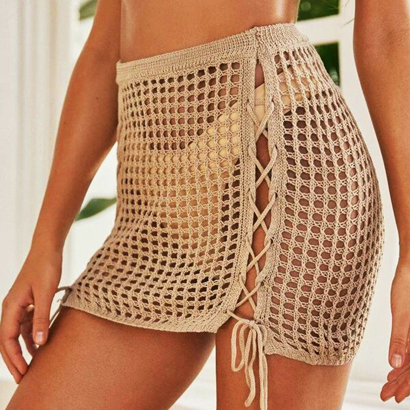 Strandrock im Häkel-Mesh-Design für Damen von MODEGEIST