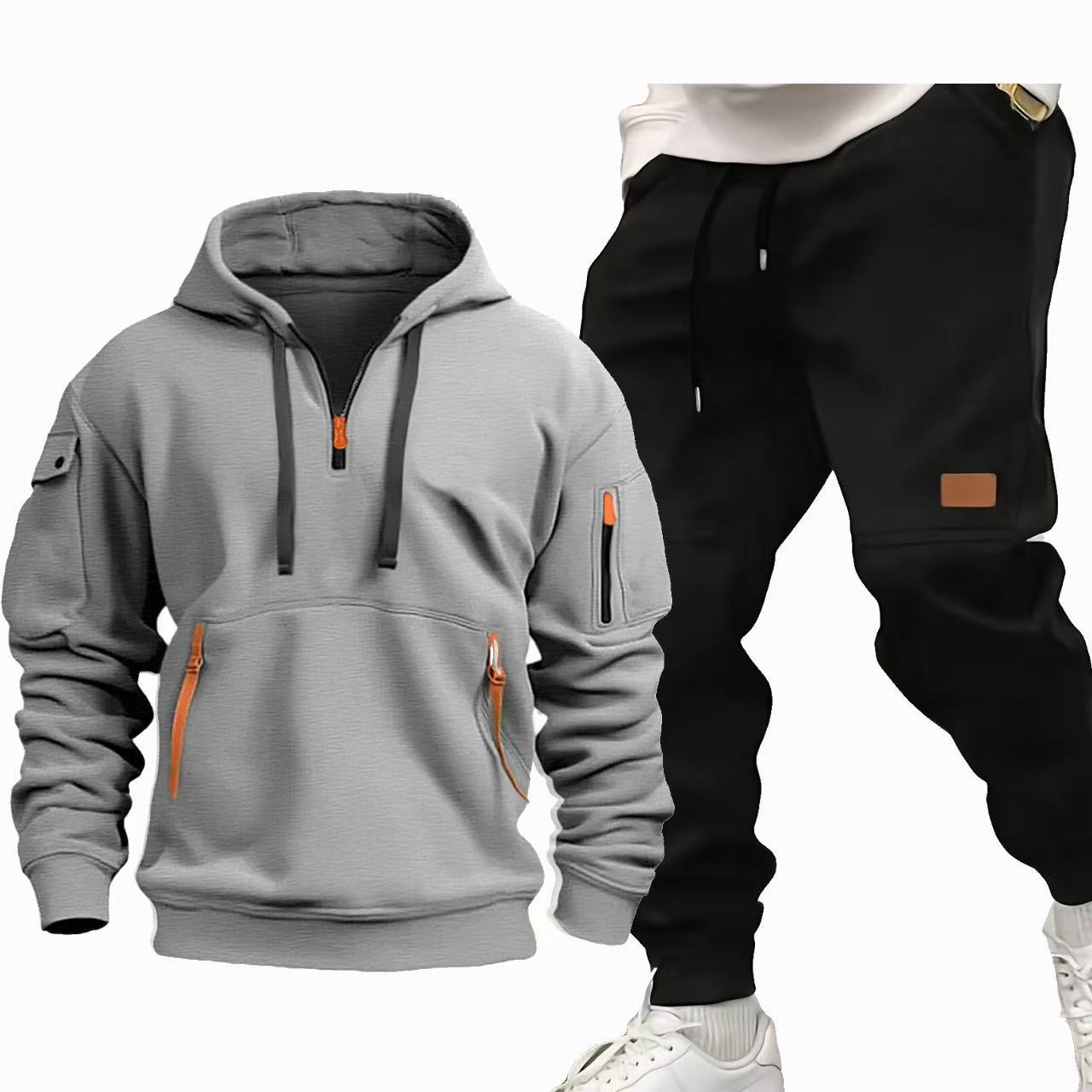 Herren Funktions-Hoodie und Jogginghose Set ModeGeist