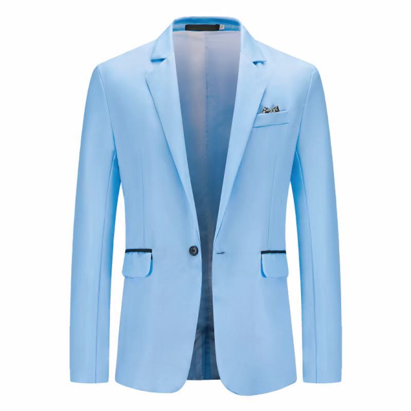 Herren Eleganter Anzugblazer mit feiner Struktur und modernem Schnitt ModeGeist