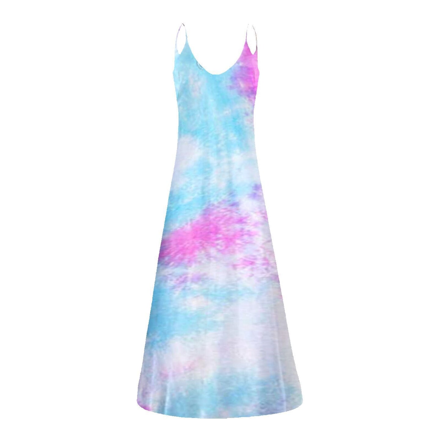 Fliessendes Damen-Maxikleid mit modischem Batik-Muster von MODEGEIST