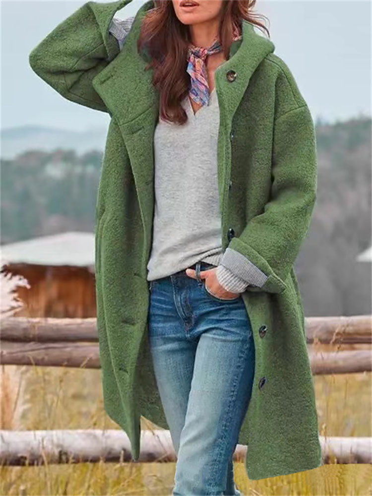 Wollmantel Heida für Damen im Winter