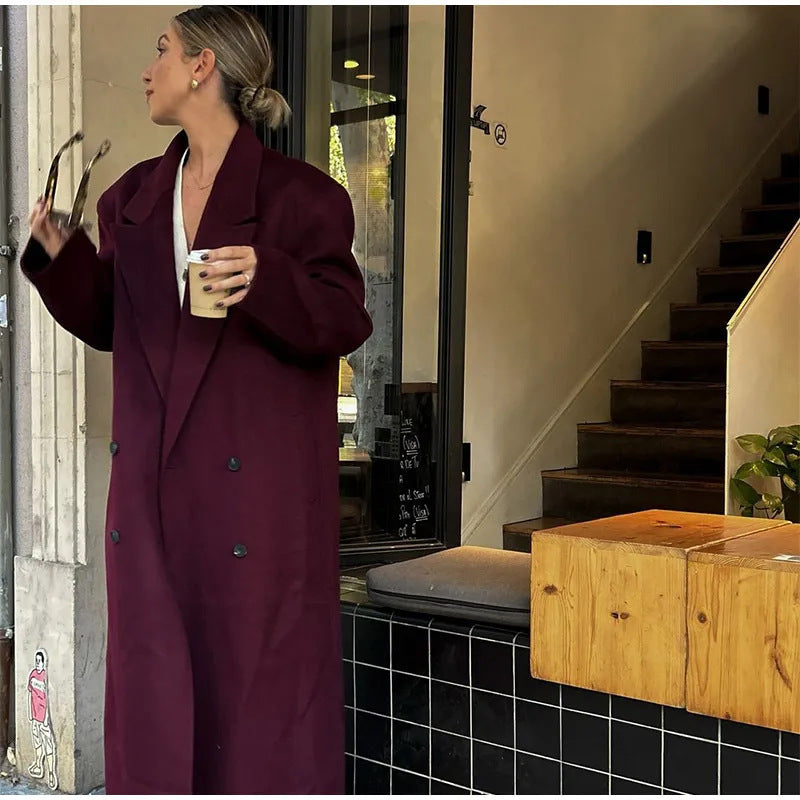Damen Oversized Mantel ModeGeist