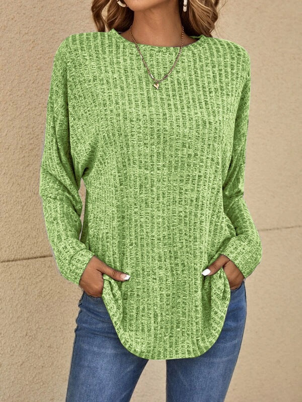 Lässiger Langarm-Pullover von Elizabeth