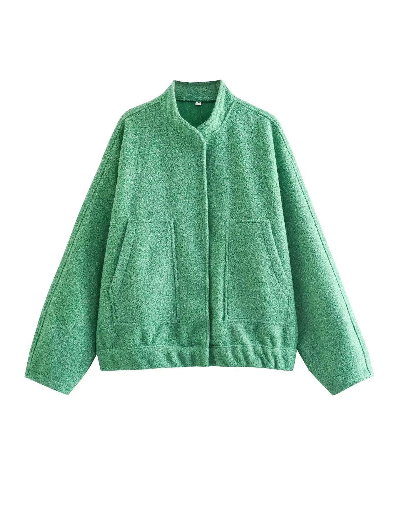 Damen elegante Oversized-Jacke ModeGeist
