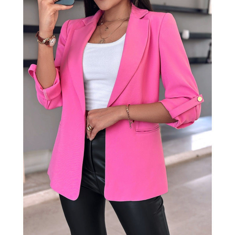 Damen elegante Blazerjacke mit modischem Schnitt ModeGeist