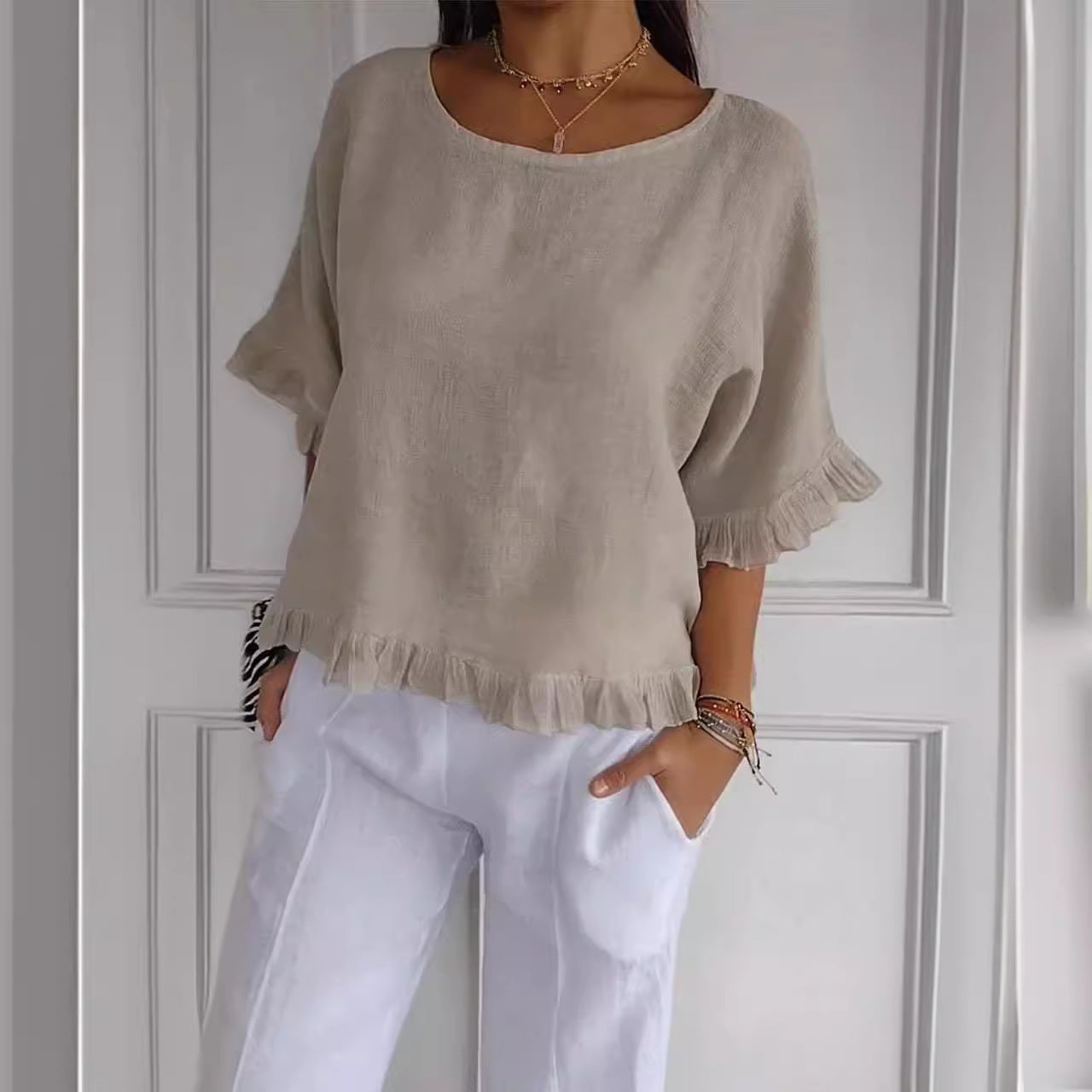 Oversized Casual Shirt for Women by MODEGEIST