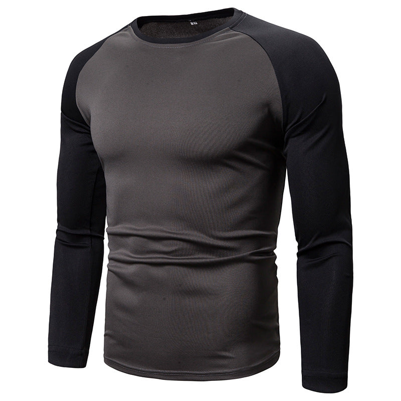 Herren Sportliches Langarm-T-Shirt mit atmungsaktivem Funktionsmaterial ModeGeist