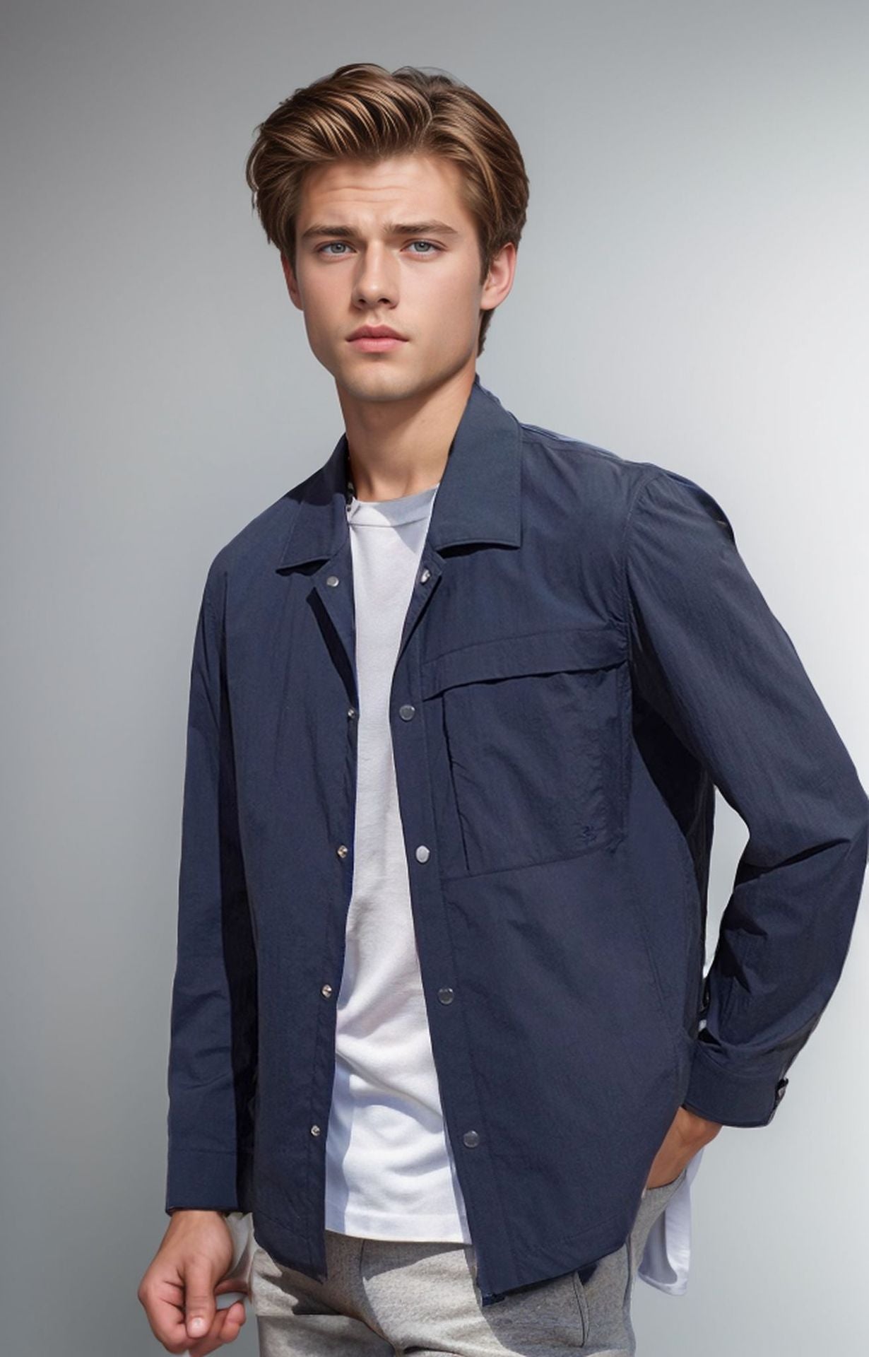 Herren Utility-Jacke ModeGeist