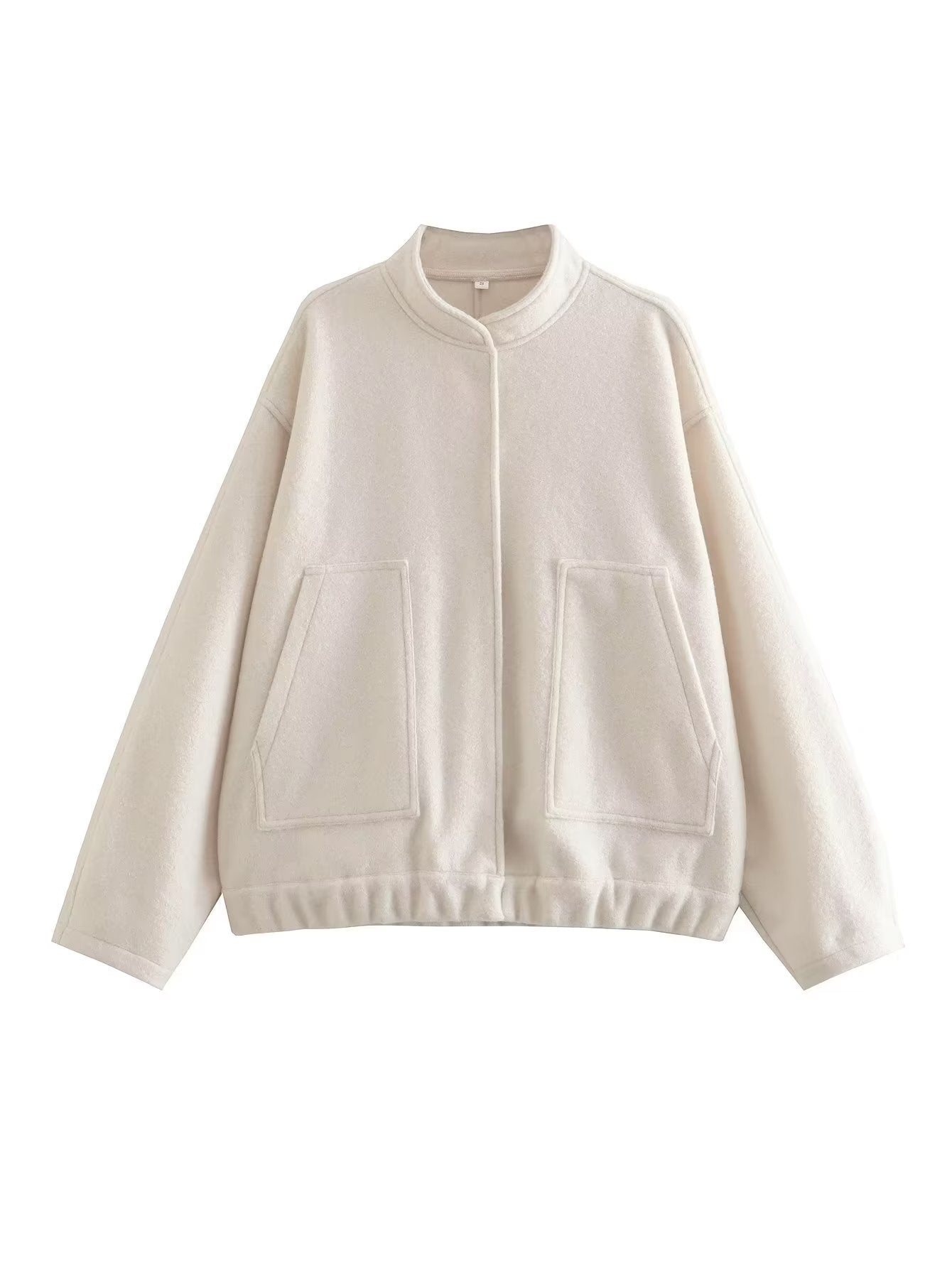 Damen elegante Oversized-Jacke ModeGeist