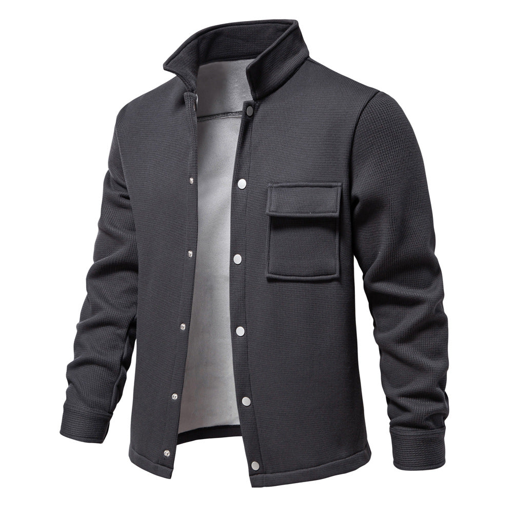 Herren Schulterjacke aus hochwertigem Thermostoff ModeGeist