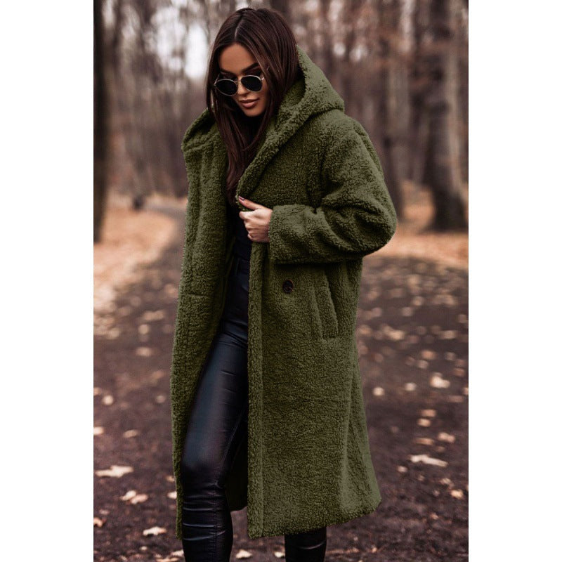 Damen Kuscheliger Oversized-Mantel ModeGeist