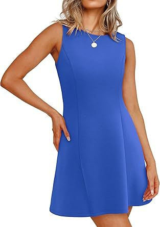 Damen ärmelloses A-Linien Kleid mit zeitlosem Schnitt ModeGeist