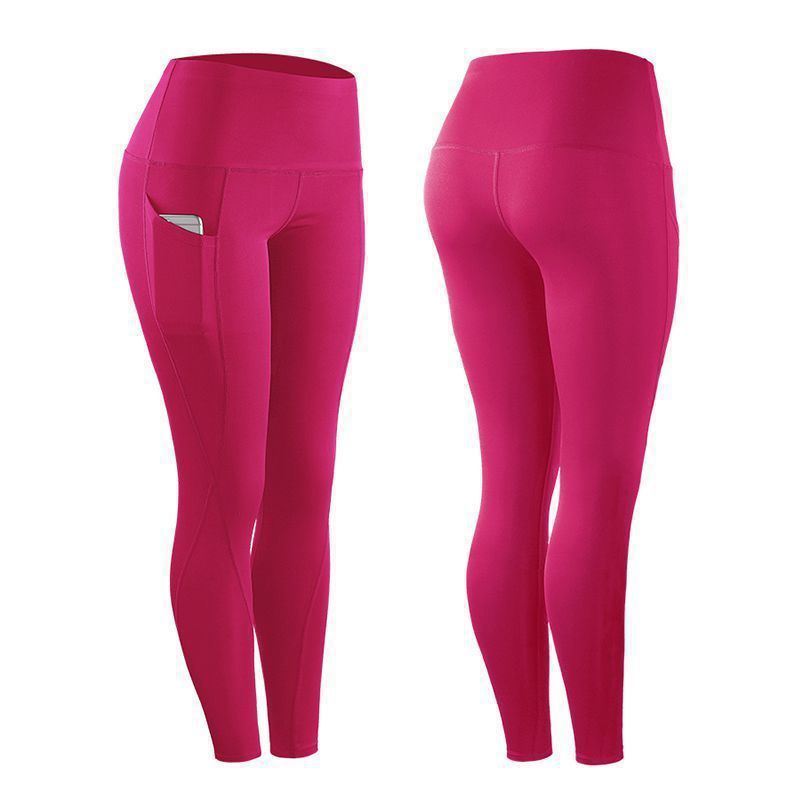 Damen Hochleistungs-Leggings mit praktischen Seitentaschen ModeGeist