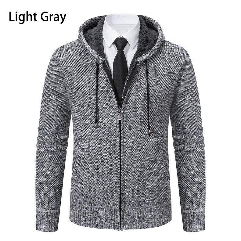 Herren Strickjacke mit modernem Schnitt und praktischem Reißverschluss ModeGeist