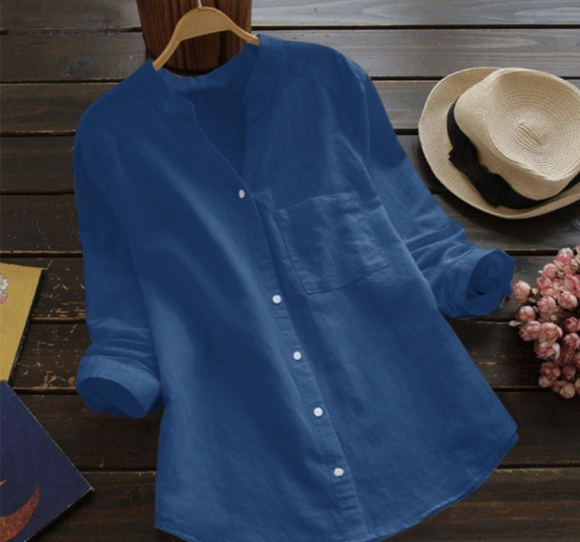 Damen Bluse mit eleganter Knopfleiste und moderner Passform ModeGeist