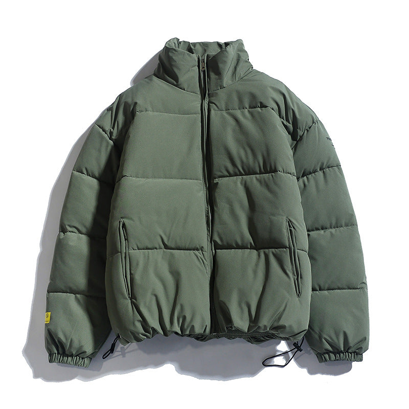 Damen modische Steppjacke mit hohem Kragen und praktischen Taschen ModeGeist