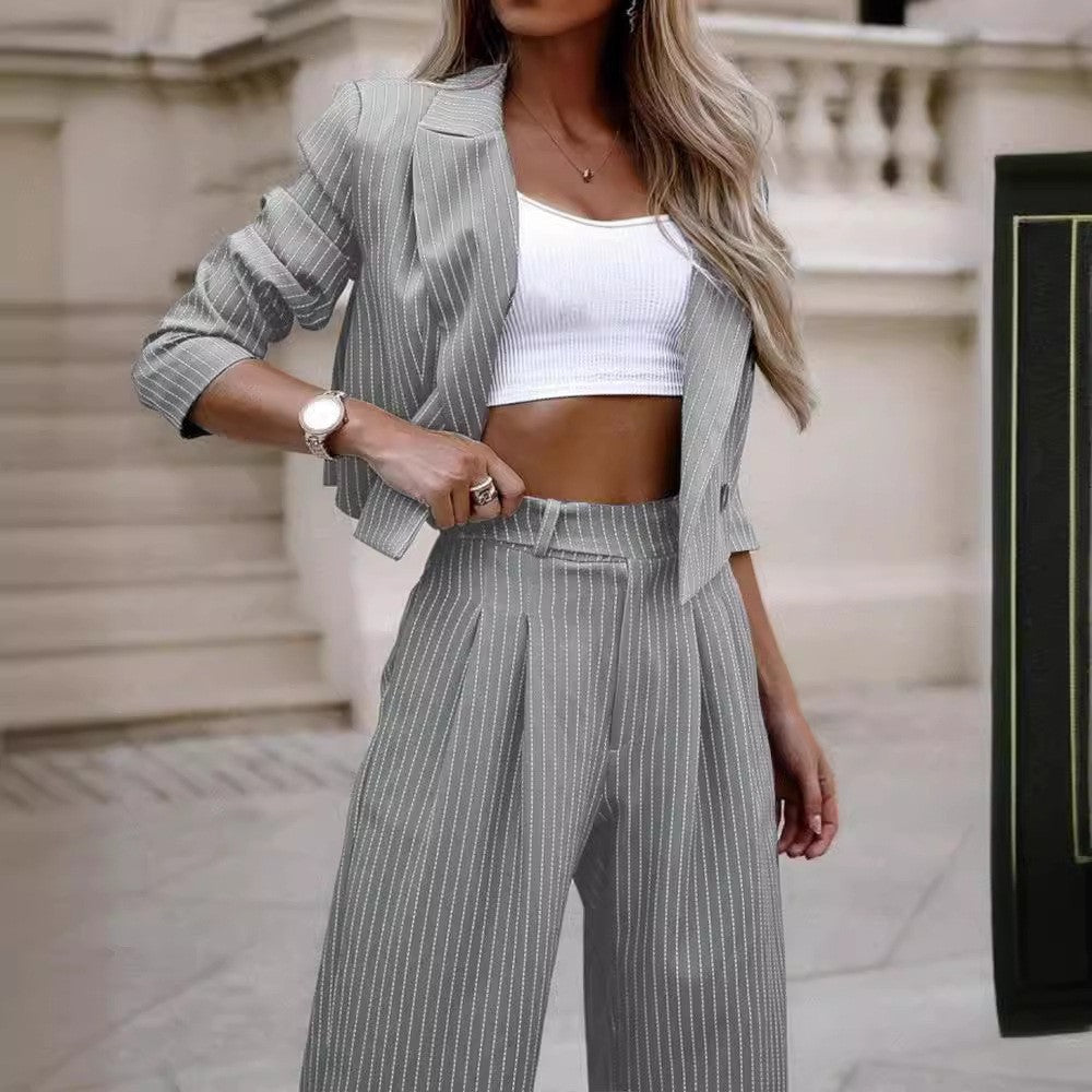 Damen Blazer und Hose Set ModeGeist
