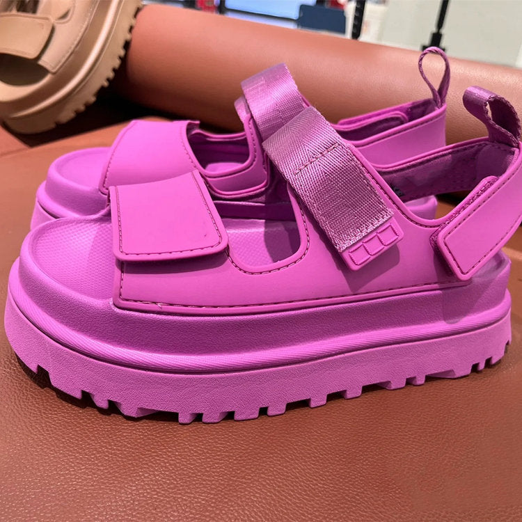 Komfortable Damen-Sandalen mit ergonomischem Fußbett und rutschfester Sohle von MODEGEIST