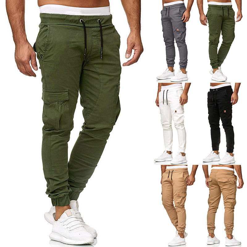 Herren Cargo-Jogginghose mit elastischem Bund und praktischen Taschen ModeGeist
