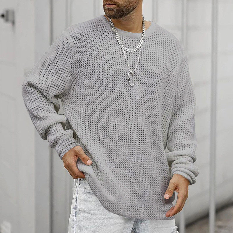 Herren Grobstrickpullover mit modernem Schnitt und kuscheligem Innenfutter ModeGeist