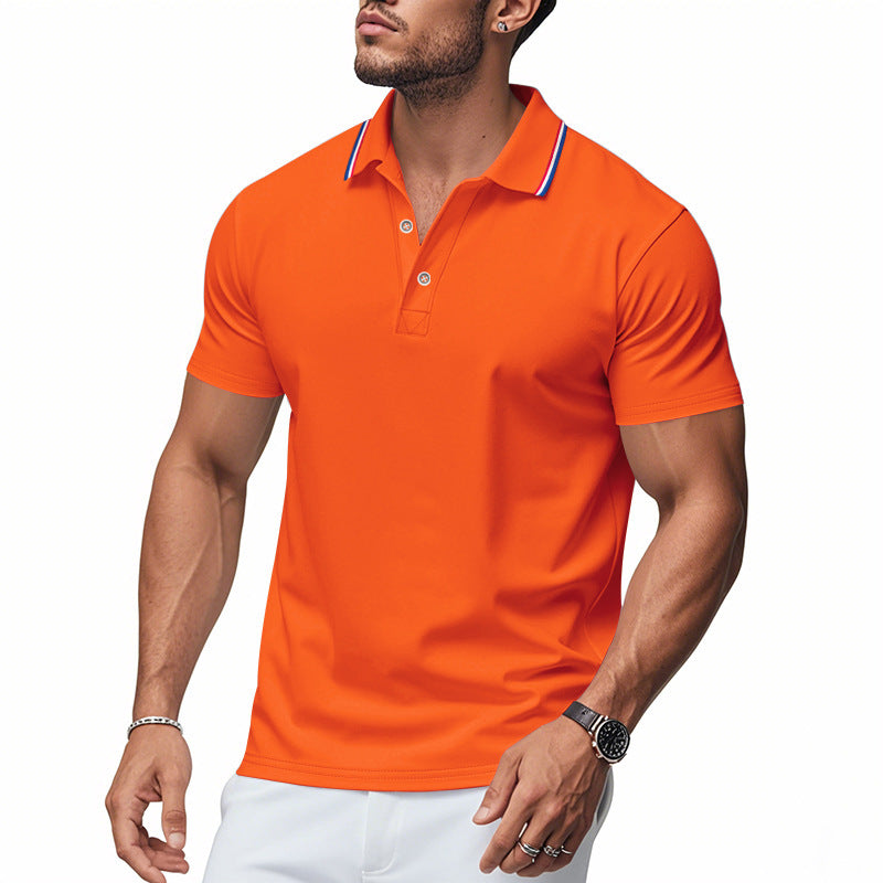 Herren Poloshirt mit modernem Kragen und feuchtigkeitsregulierender Technologie ModeGeist