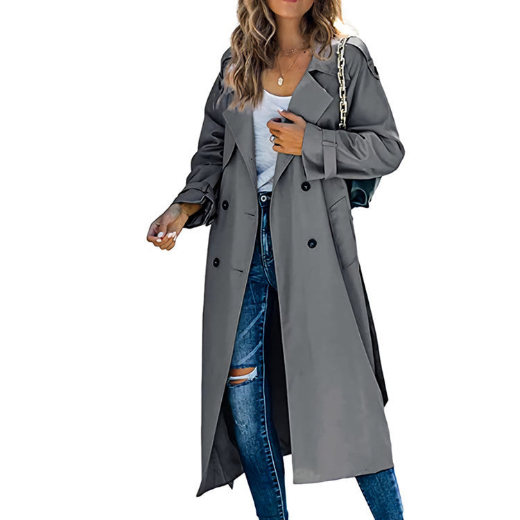 Damen eleganter Trenchcoat ModeGeist