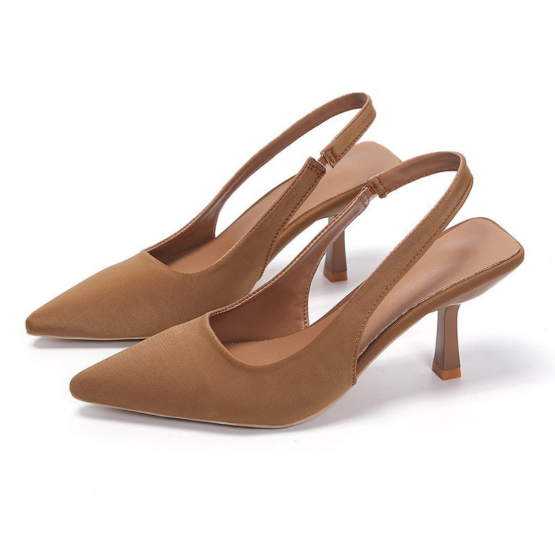 Elegante Slingback Pumps mit Spitze von MODEGEIST für Damen