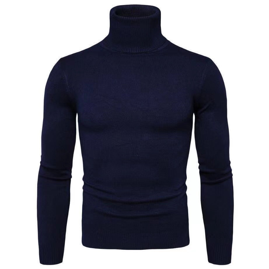 Herren Rollkragenpullover aus hochwertiger Baumwolle ModeGeist