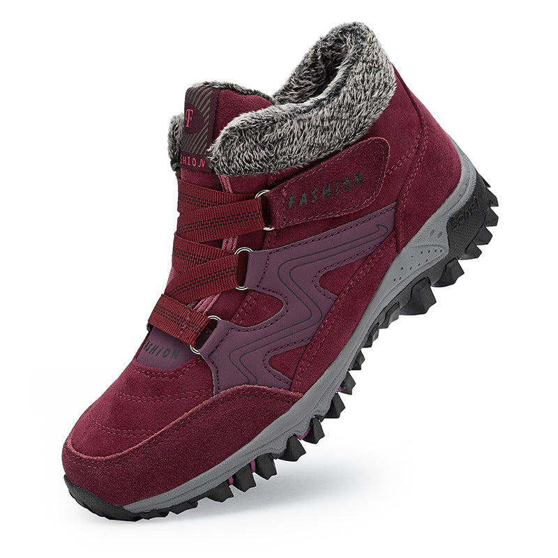 Damen Hochwertige Outdoor-Wanderschuhe mit isoliertem Futter und rutschfester Sohle ModeGeist