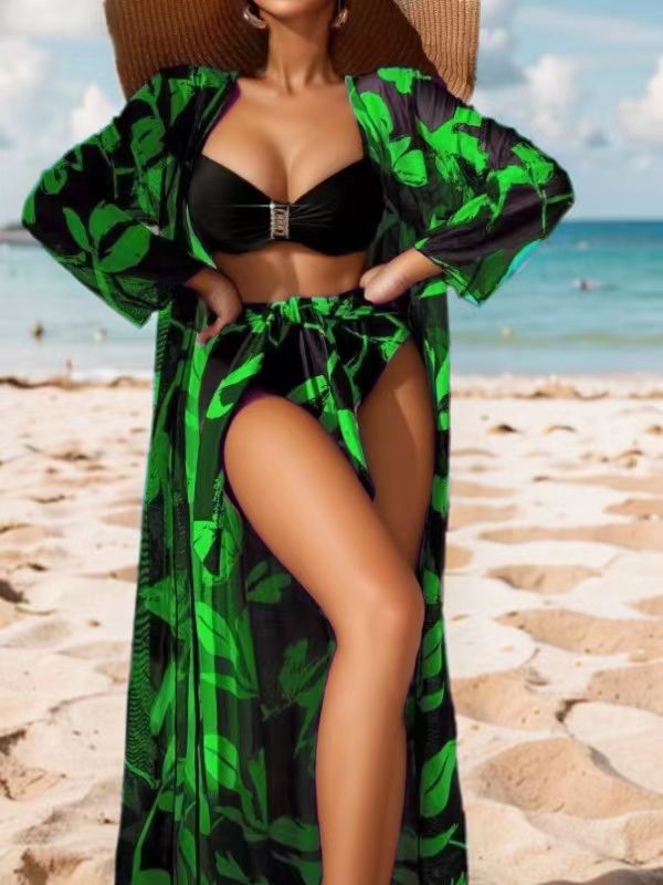 Bikini Set for Women: Sexy Bandeau Top and High-Cut Bottoms by MODEGEIST