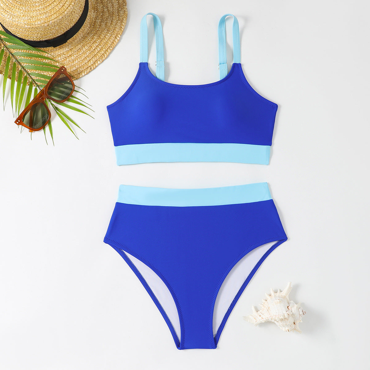 Modern Bikinis with High-Cut Bottoms and Stylish Bustier Tops by MODEGEIST