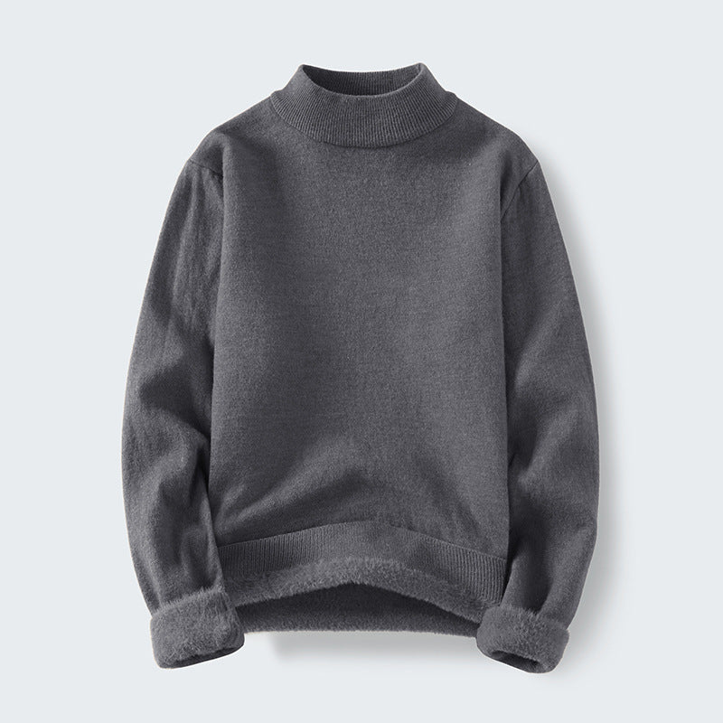 Damen Kuscheliger Stehkragenpullover ModeGeist