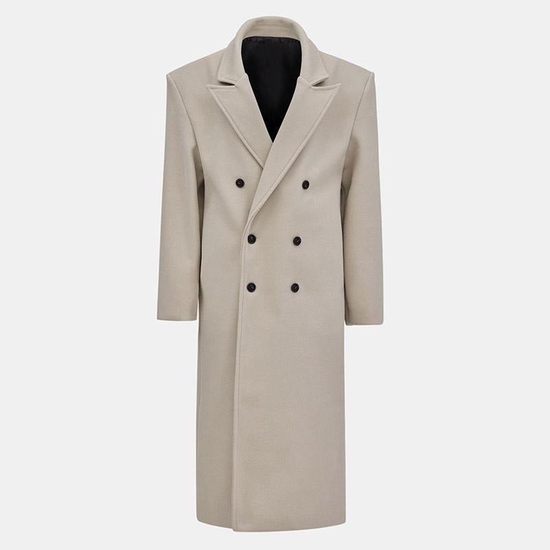 Herren lange elegante Doppelreiher ModeGeist