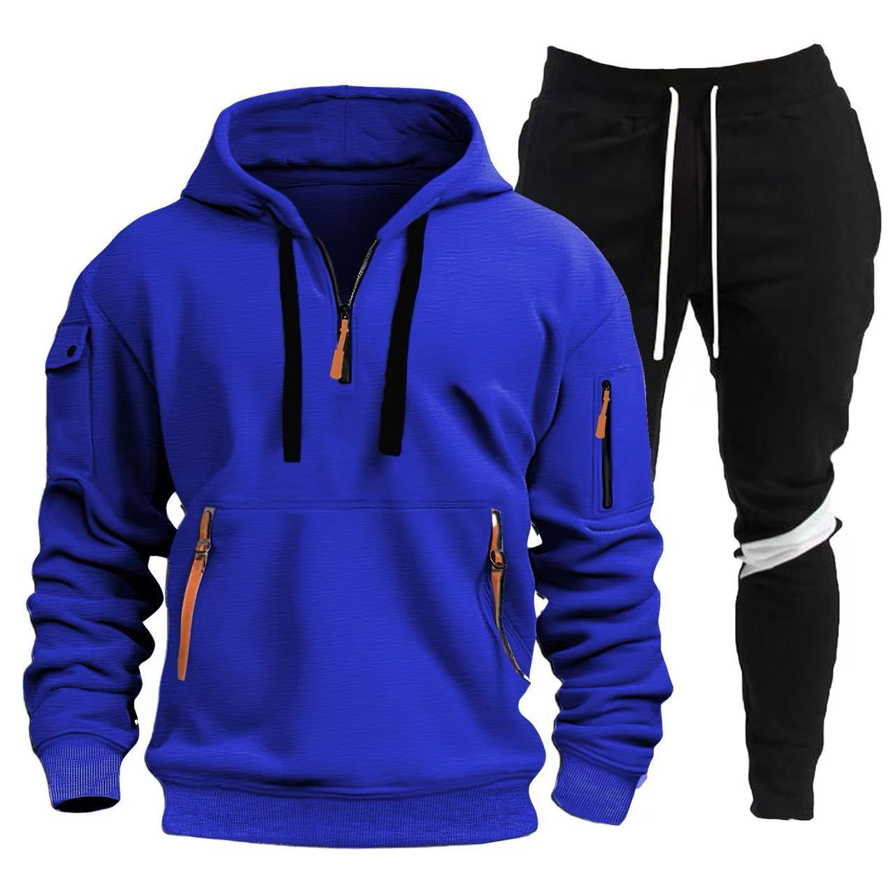 Herren Sportliche Hoodie- und Jogginghosen Kombination ModeGeist