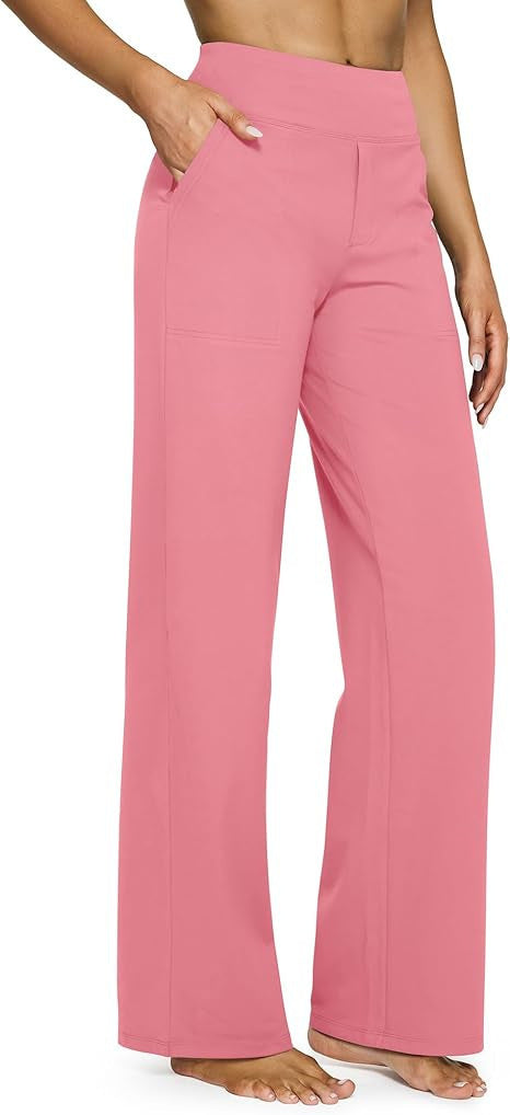 Damen Weitgeschnittene Lounge-Hose mit elastischem Bund ModeGeist