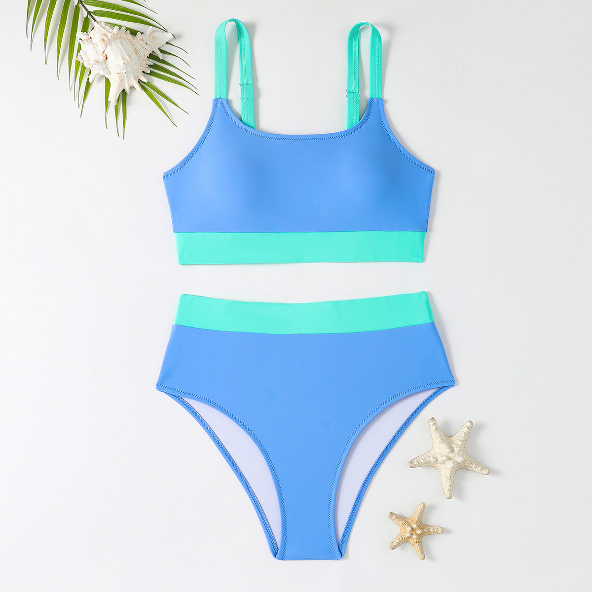 Modern Bikinis with High-Cut Bottoms and Stylish Bustier Tops by MODEGEIST